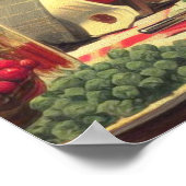 Poster Illustration de couple rétro (Coin)