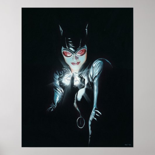 Poster Illustration de couverture de Batman Catwoman Face (Devant)