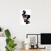 Poster Illustration de couverture de Catwoman : Les griff (Bureau à domicile)