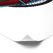 Poster Illustration de cyclo-pousse (Coin)