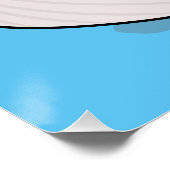 Poster Illustration de dessin sur l'ail (Coin)