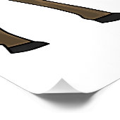 Poster Illustration de dessin sur le cerf (Coin)