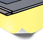 Poster Illustration de dessin sur micro-ondes (Coin)