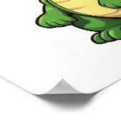 Poster Illustration de dinosaure de dessin (Coin)