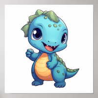 Illustration de dinosaure de dessin