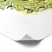 Poster Illustration de dinosaure Giraffatitan (Coin)