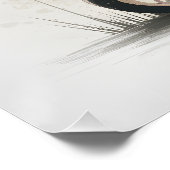 Poster Illustration de dragon lunaire (Coin)