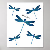 Poster Illustration de dragonfly (Devant)