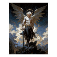 Illustration de fantasy de l'Archange Michel