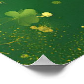 Poster Illustration de fête joyeuse de la Saint-Patrick (Coin)