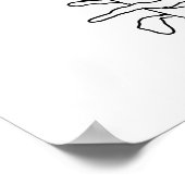 Poster Illustration de Fiddlehead Fern (Coin)