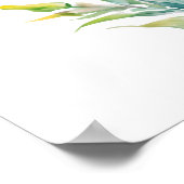 Poster Illustration de fleur de dessin (Coin)