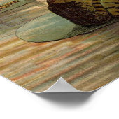 Poster Illustration de grenouilles Lily Pads Moon (Coin)