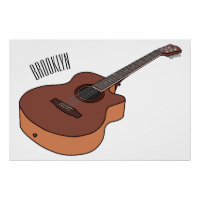 Illustration de guitare acoustique