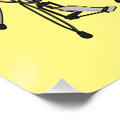 Poster Illustration de kit de batterie (Coin)