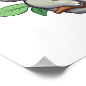 Poster Illustration de koala du dessin animé (Coin)