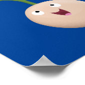 Poster Illustration de la caricature de la gerbe de grain (Coin)