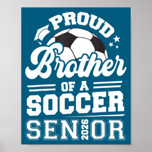 Poster Illustration de la classe supérieure de football d