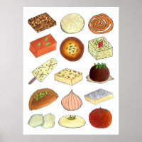 Illustration de la confiserie Mithai Indian Sweets