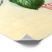 Poster Illustration de la couverture du catalogue de fleu (Coin)