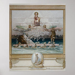 Poster Illustration de la "Divine Comédie" de Dante 2