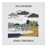 Illustration de la ligne Haywain de Constable