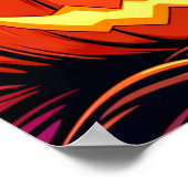 Poster Illustration de la maison hantée d'Halloween festi (Coin)