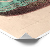 Poster Illustration de la mode française du XIXe siècle (Coin)