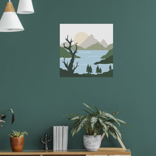 Poster Illustration de la nature (Salon 1)