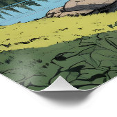 Poster Illustration de la nature finlandaise (Coin)