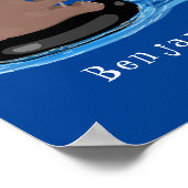 Poster Illustration de la pêche de l'ourson mou (Coin)