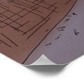 Poster Illustration de la station de métro NY (Coin)