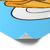 Poster Illustration de la tarte à l'oeuf (Coin)