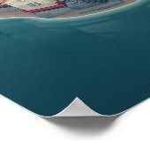 Poster Illustration de la ville de l'Imaginaire médiéval (Coin)