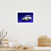 Poster Illustration de l'affiche Citroen 2CV Beachcomber (Cuisine)