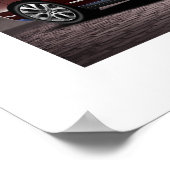 Poster Illustration de l'affiche Citroen C6 (Coin)