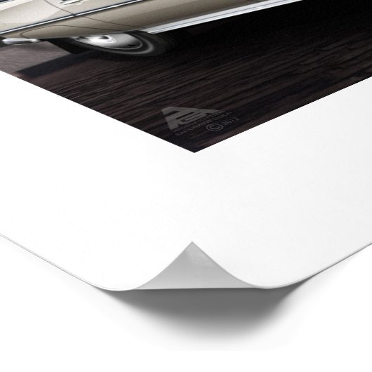 Poster Illustration de l'affiche Citroen CX Prestige (Coin)