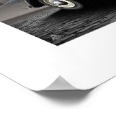 Poster Illustration de l'affiche Citroen Traction Avant (Coin)