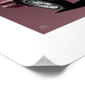 Poster Illustration de l'affiche classique de Range Rover (Coin)