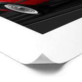 Poster Illustration de l'affiche de Golf GTI mk2 (Coin)