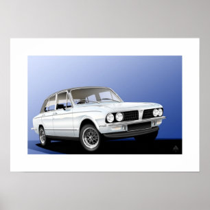 Poster Illustration de l'affiche de la Dolomite Triumph