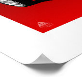 Poster Illustration de l'affiche de Peugeot 205 GTI (Coin)