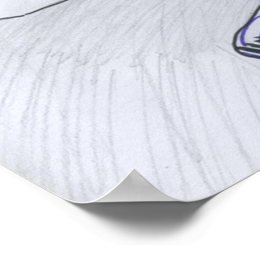 Poster Illustration de l'affiche pourpre (Coin)