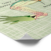 Poster Illustration de l'anatomie de la grenouille (Coin)