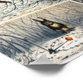 Poster Illustration de lapin (Coin)