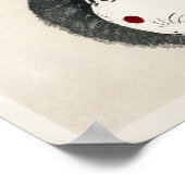 Poster Illustration de lapin (Coin)