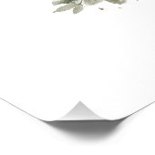 Poster Illustration de lapin fée à l'aquarelle douce (Coin)