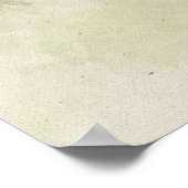 Poster Illustration de l'aquarelle Blue Jay (Coin)