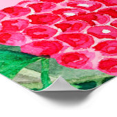 Poster Illustration de l'aquarelle dessinée à la main mot (Coin)