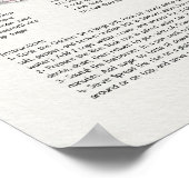 Poster Illustration de l'aquarelle Zeresk Polo | Cuisine  (Coin)